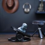 Revopoint Dual Axis Turntable for Accurate 3D Scanning,Easy Capturing Detail-rich of Small-Medium Objects