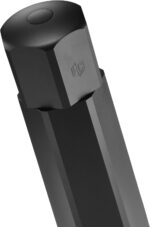 HexClad HexMill Pepper Grinder,Professional Grade Heavy Duty,Refillable,Aluminum Matte Black