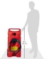 DuraMax Flo n' Go LE Fluid Transfer Pump and 14Gallon Rolling Gas Can