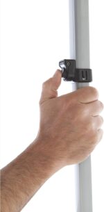 Canopy Sun Shelter with Instant Setup,Sun Shelter with Wheeled Carry Bag Sets Up in about 3 Mins,7x5ft,10x10ft,or 12x12ft Canopy for Sporting Events,Tailgating,Camping,& More