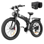 Eletric Bike for Adults,750W Motor 48V 20Ah Removable Battery 26'' Fat Tire Folding E-Bike Shimano 21-Speed MTB Cycling UL2849