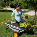 Worx Wg050 Aerocart 8-In-1 Yard Cart / Wheelbarrow / Dolly