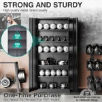 SISESOL 71" Metal Garage Storage Cabinet with 2 Doors