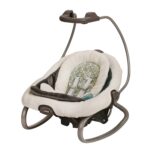DuetSoothe Baby Swing and Rocker,Winslet Light BeigeLight Green