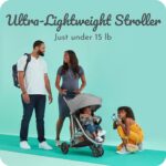 Century Stroll On 3-Wheel Lightweight Stroller