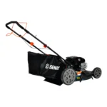 SENIX 22-Inch 163 cc 4-Cycle Gas Powered RWD Self-Propelled Lawn Mower,3-In-1,1-Step Start Auto Choke,Single Lever Height Adjustment,11-In Rear Wheels,LSSG-H1