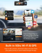 Vantrue N4 Pro 3 Channel 4K WiFi Dash Cam