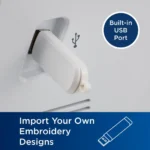 Brother Computerized Embroidery Machine with 5 in x 7 in Embroidery Area and LCD Screen
