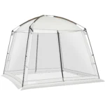 Outsunny Screen Tent,10' x 10' Screen House Room with UV50+ Protection