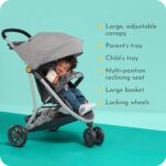 Century Stroll On 3-Wheel Lightweight Stroller