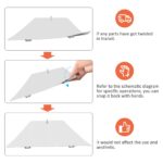 42000 BTUSteel Material Pyramid Glass Tube Flame Outdoor Heater with Long Strips of Flame with Aluminum Top Reflector Shield Heating Up to 115 Square feet