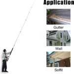 Janz Aluminum Telescoping Pressure Washer Wand with 2 Pressure Washer Extension Wands