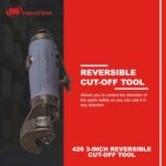 Ingersoll Rand Air Reversible Cut-off Tool,Includes 5 Cut-off Wheels