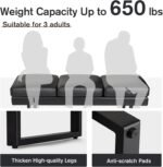 Furmax Waiting Room Chairs Faux Leather Office Guest Chair