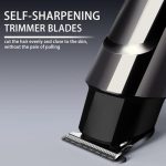 Beard Trimmer for Men - 5 in 1 Kit Electric Razor,Nose Hair Trimmer with LED Display,Cordless Mustache Body Face Grooming Kit,Waterproof Rechargeable Beard Shaver