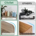 Ulif Washer Dryer Countertop,Laundry Countertop with Edge Rails