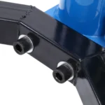 1660 Pounds Hydraulic Car Transmission Jack Vertical Lift with 360?? Swivel Wheel Pedal,Blue,33"-70"(0.75Ton)