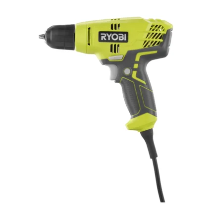 Ryobi 5.5 Amp Corded 3/8in. Variable Speed Compact Drill/Driver With Bag Damaged Box