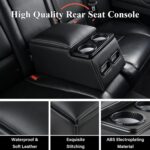 Coverado Car Center Console,Universal Rear Bench Seat Consoles Truck Seat Organizer and Storage