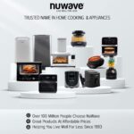 Nuwave Bravo Air Fryer Toaster Smart Oven,12-in-1 Countertop Convection