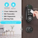 Sifely Keyless-Entry Fingerprint Deadbolt Smart Lock