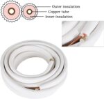 Findmall 50FT Air Conditioning Copper Tubing Hose Extension