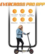 Evercross EV10K Pro 500W E-Scooter mit 35 km Reichweite,10-Zoll-Honeycomb-Reifen und IP54 Schutz