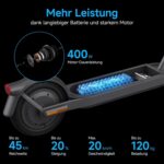 Xiaomi E-Scooter with German Road Legal (Max 20 km/h,Up to 70 km Range & 25 Percent Incline,Pneumatic Tyres,Dual Brakes,Display,Aluminium Body,App)