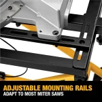 DEWALT Miter Saw Stand With Wheels (DWX726),Yellow