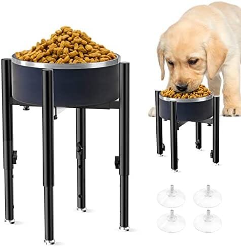 Adjustable Elevated Dog Bowl Stand Adjustable Elevated Dog Bowl Stand