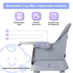 Zebrater Baby Highchair with Removable Tray
