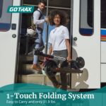 Adult Electric Scooter,8.5 Inch Pneumatic Tires,Max Range 14/18 Miles,Max Speed 15.5/18 MPH,Powered by 300 Watt Motor,with Cruise Control Adult Folding Electric Scooter