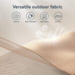 PHI VILLA 10ft Patio Umbrellas with 8 Sturdy Ribs and 1.5" Umbrellla Pole