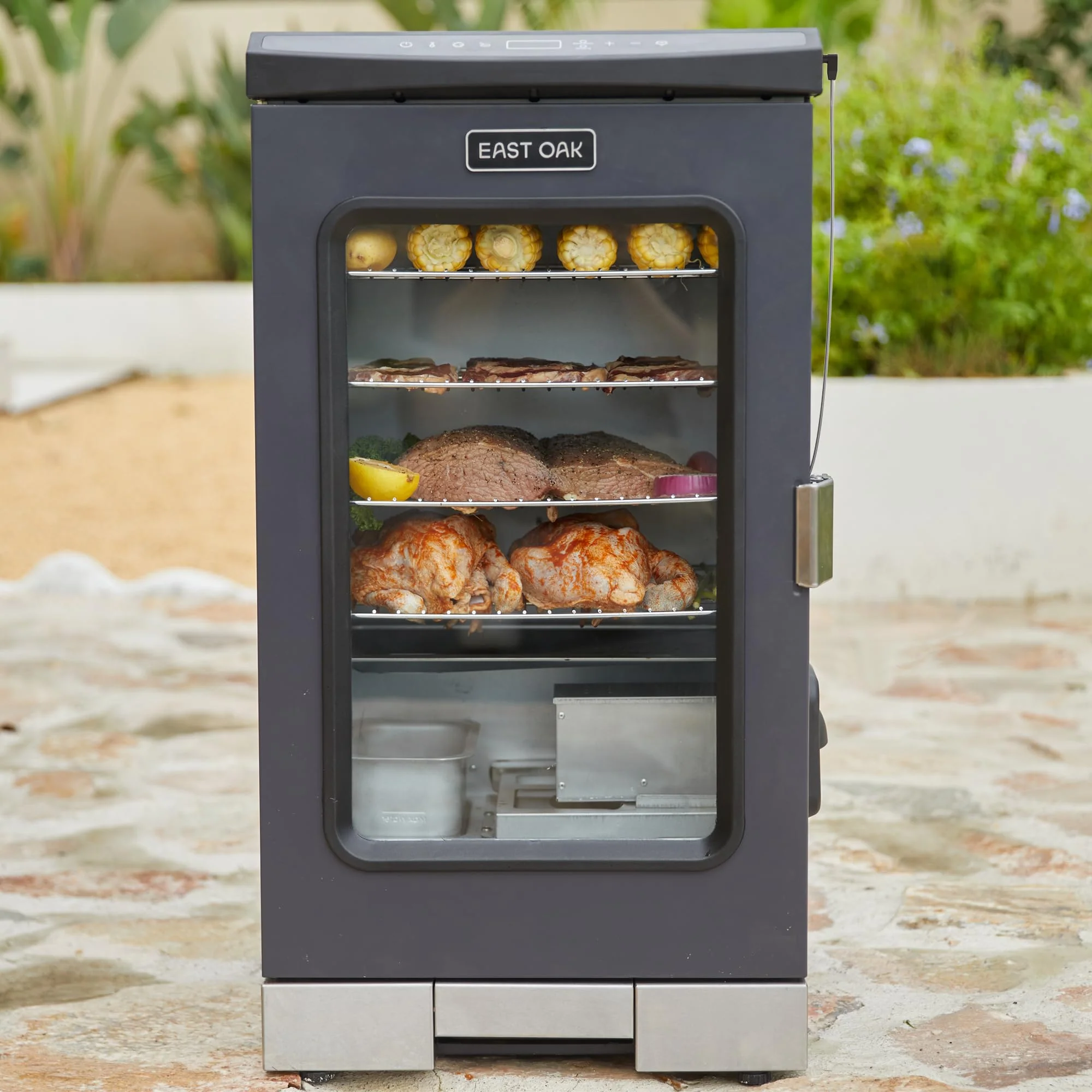 EAST OAK 30" Digital Electric Smoker with Glass Door EAST OAK 30" Digital Electric Smoker with Glass Door