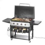 Blackstone 4-Burner 36??? Griddle with Air Fryer and Hood