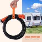WELLUCK 50 Amp 15FT RV Power Extension Cord with Cord Organizer