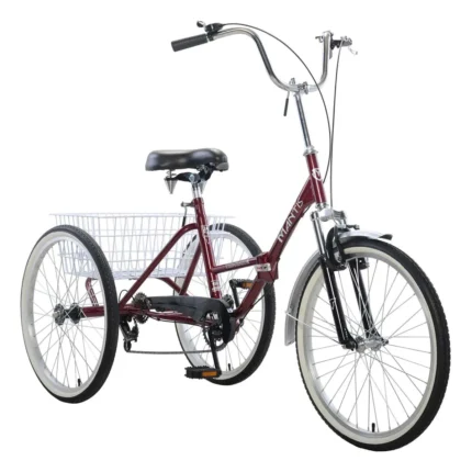 Adult Mantis Tri-Rad Folding 24??? 6-Speed Tricycle