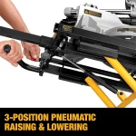 DEWALT Miter Saw Stand With Wheels (DWX726),Yellow