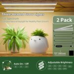 BACEKOLL Plant Stand Indoor with Grow Lights,6 Tiered Metal Plant Shelf