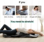 Klug Stretching Massager Ultra,Effortless auto-Stretching Mat Foldable & Portable Design