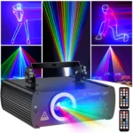 Ehaho DJ Laser Party Lights, 3D Animation RGB Lazer Stage Lighting