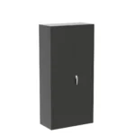 Greenvelly 72?? Black Storage Cabinet with Doors