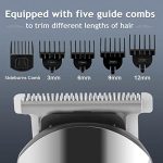 Ufree Beard Trimmer for Men,Waterproof Electric Razor for Nose,Body,Face and Mustache,Cordless Hair Clippers Shavers for Men Grooming Kit,Gifts for Men Husband Father