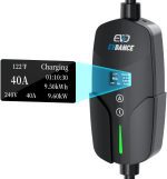EVDANCE Charger Portable Electric Vehicle Charging with 25 ft Charging Cable EV Chargers