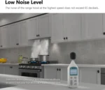 30 inch Built-in/Insert Range Hood 900 CFM,Ducted/Ductless Convertible Duct,Stainless Steel Kitchen Vent Hood with 4 Speed Gesture Sensing&Touch Control Panel(IKB01-30)