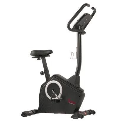 Sunny Health & Fitness Magnetic Upright Exercise Bike w/ LCD,Pulse Monitor,Stationary Cycling and Indoor Home Workouts SF-B2883