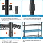 Golpart Over Washer and Dryer Shelves Heavy Duty Laundry Room Storage Organization Clothes Drying Rack