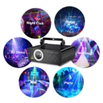 Ehaho DJ Laser Party Lights, 3D Animation RGB Lazer Stage Lighting