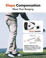 REDTIGER 1200 Yards Laser Range Golf Rangefinder with Slope