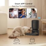 PETLIBRO Automatic Cat Feeder,WiFi Connected,Stainless Steel